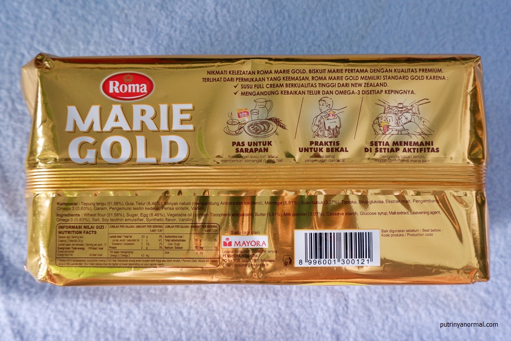 Roma MarieGold, Camilan Sehat Penuh Manfaat Roma MarieGold, Camilan Sehat Penuh Manfaat